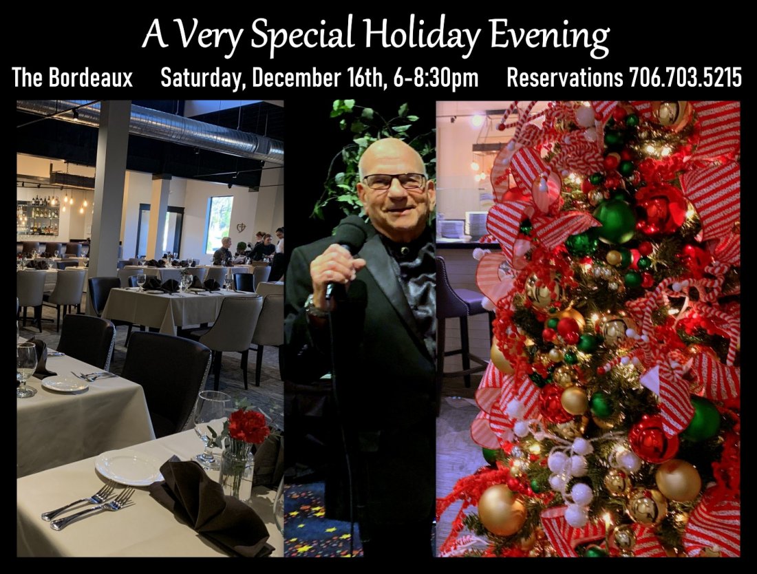 Drinks, Dinner and Holiday Jazz, Bordeaux Steak & Seafood, Thomson, 16