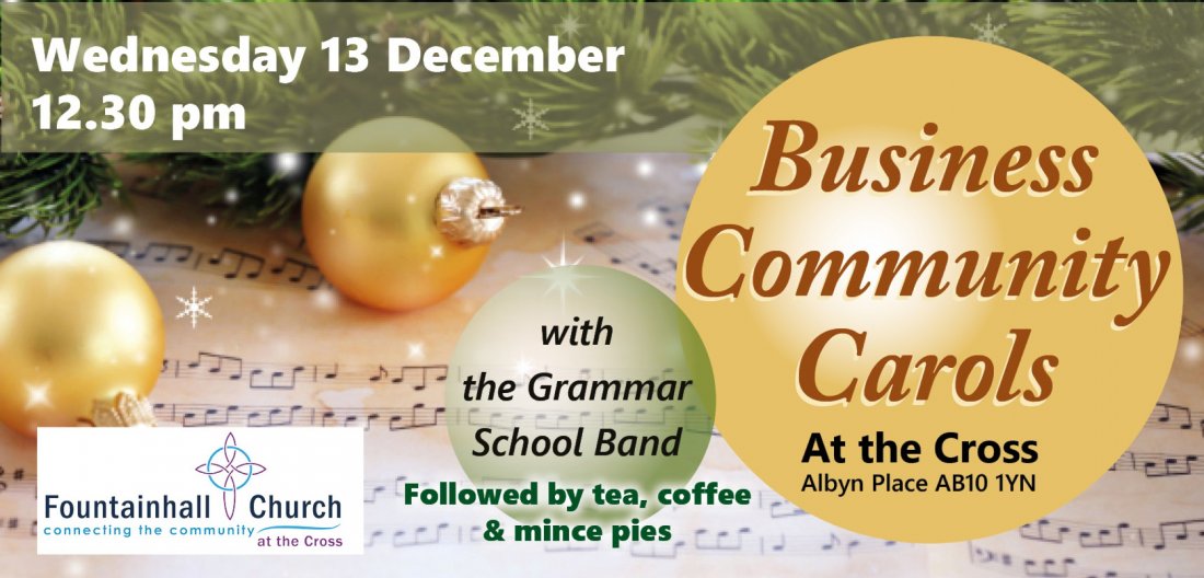 Business Carol Service Tickets, Fountainhall Church at the Cross, Albyn