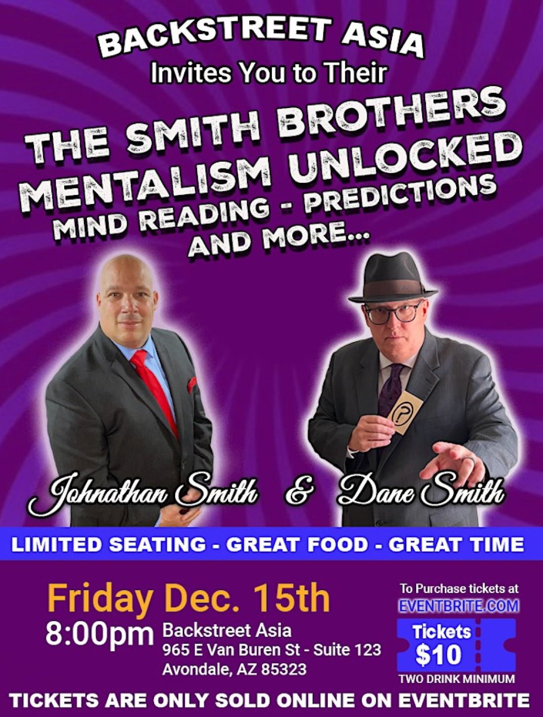 The Smith Brothers Mentalism Unlocked with The Reality Twister
