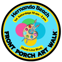 Hernando Beach Front Porch Art Walk