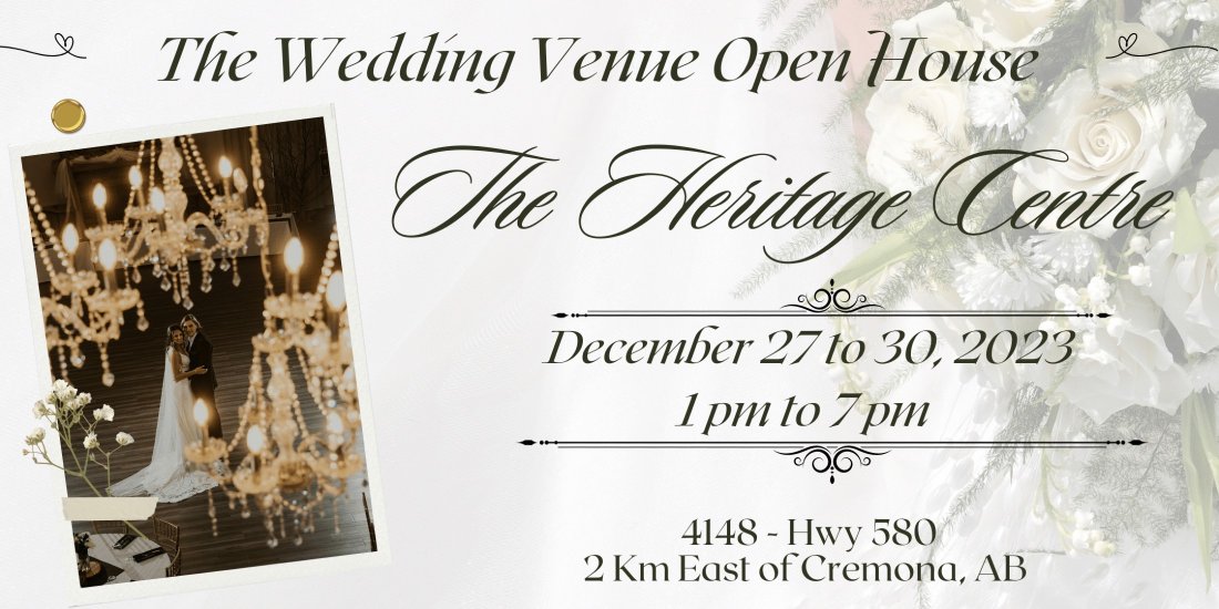 The Heritage Centre Wedding Open House, The Heritage Centre by Mountain