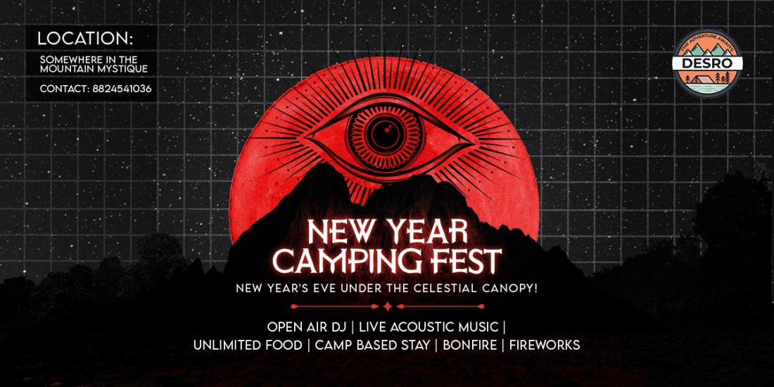 NEW YEAR CAMPING FEST, 31 December | Event in Udaipur | AllEvents.in