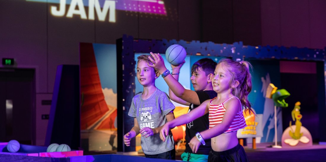 Space Jam Toons vs Goons Experience , Karrinyup Shopping Centre, Perth, January 15 to January
