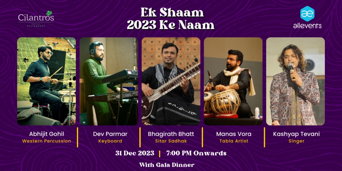 Ek Shaam 2023 Ke Naam, Cilantro's Global Cuisine Restaurant