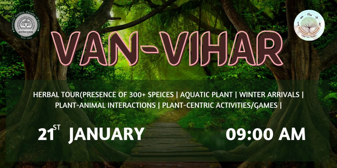 Vanvihar 21 Jan, Arboretum cum Medicinal Plants Garden, The Maharaja