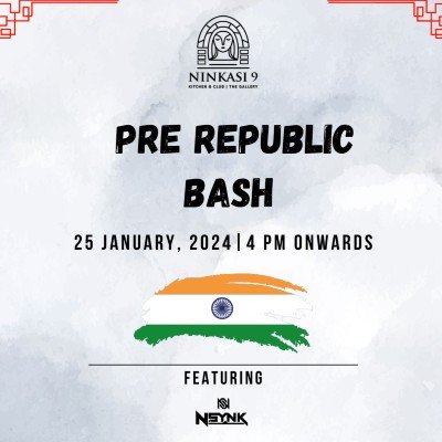 PRE REPUBLIC BASH, Ninkasi 9 - Kitchen & Club, Pune, 25 January 2024