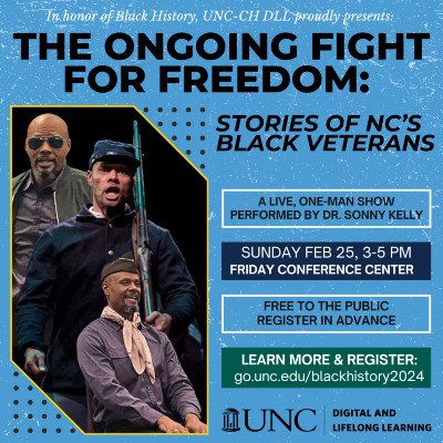 The Ongoing Fight for Freedom: Stories of NCs Black Veterans Tickets ...