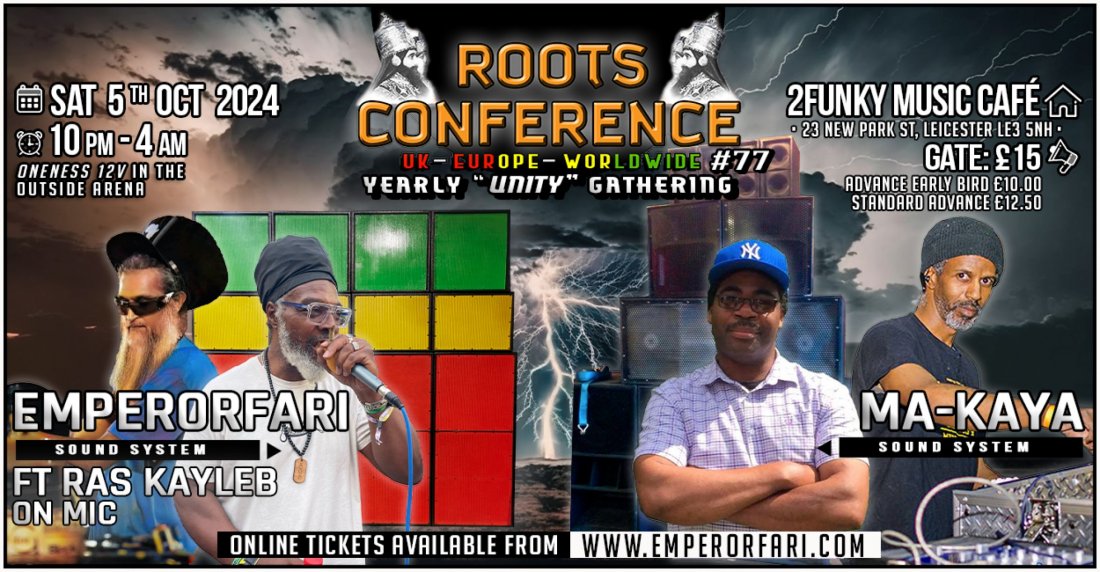 EMPERORFARI WITH RAS KAYLEB ON MIC - MA-KAYA - 12V ONENESS (OUTSIDE