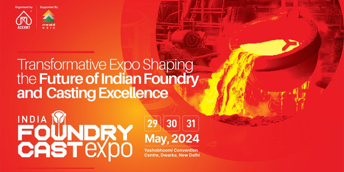 India Foundry Cast Expo Tickets, Yashobhoomi Convention Center, Gurgaon