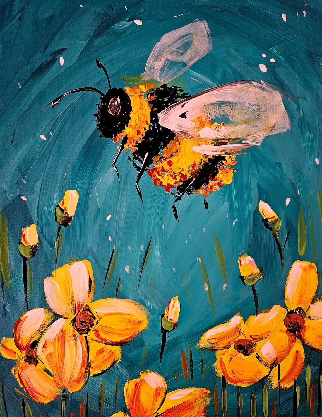 PAINT & SIP MOCKTAILS, Studio on Water, Water Street, Kelowna, BC