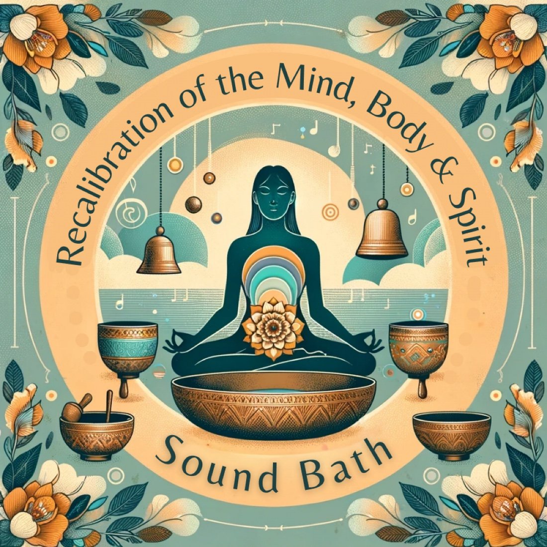 Recalibration of the Mind, Body & Spirit Sound Bath, Singing Bowls of
