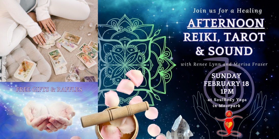 Afternoon Alchemy Manifestation Reiki, Soundbath, and Tarot