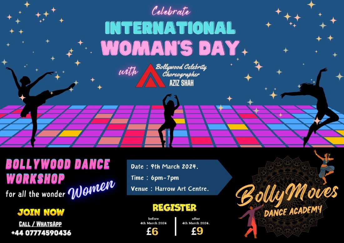 Celebrate International Womans Day with BollyMoves Dance Academy
