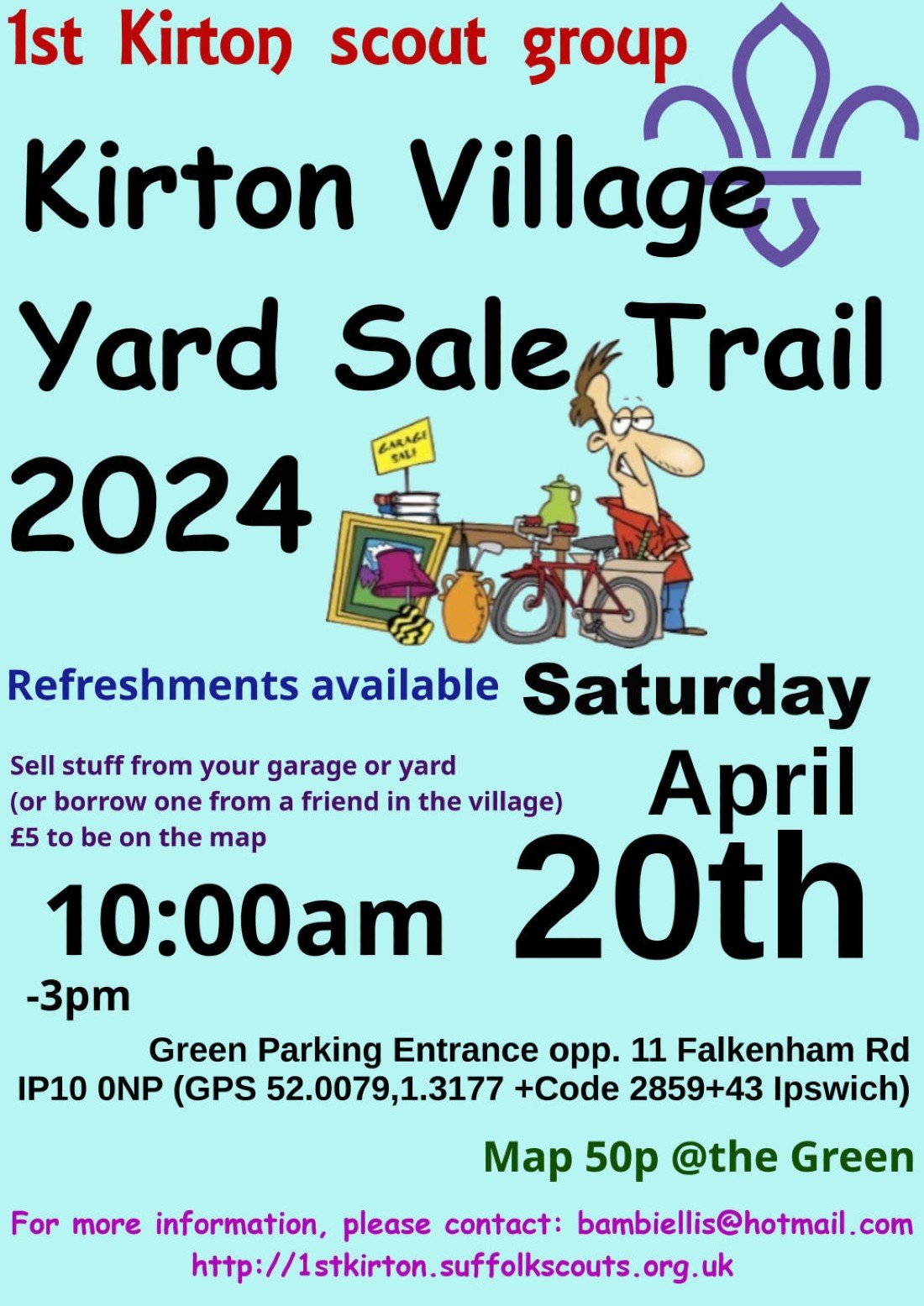 Kirton Village Yard Sale Trail, Kirton Village Green, Felixstowe, 20