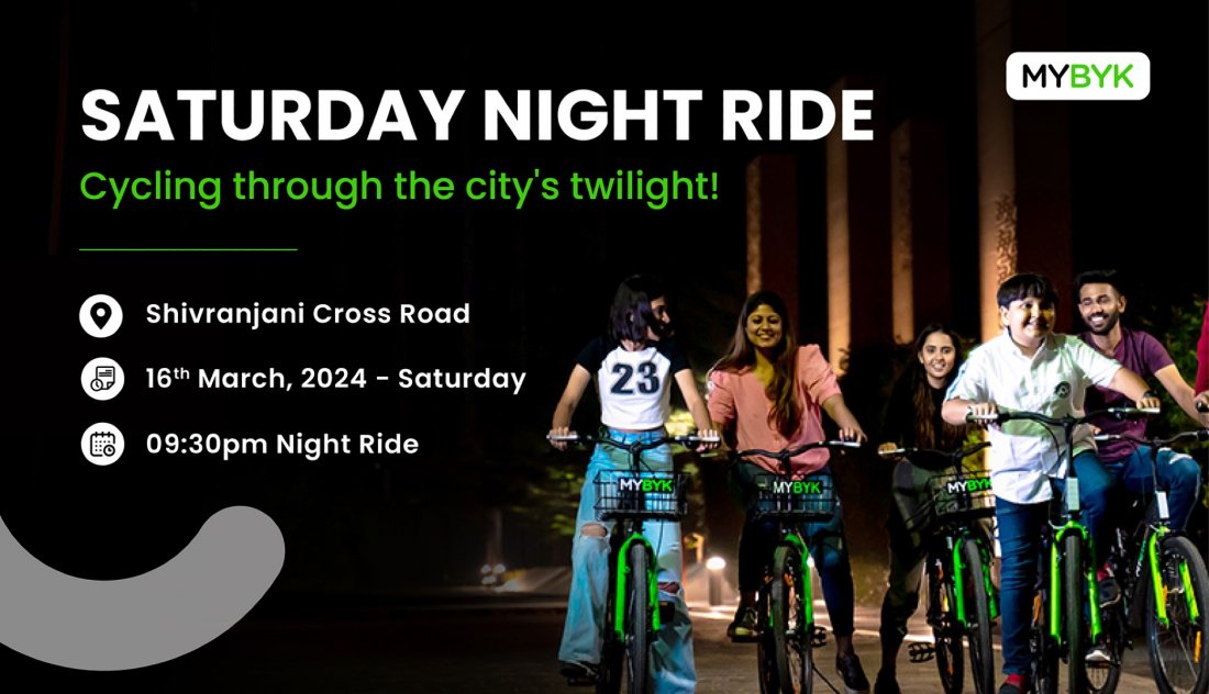 SATURDAY NIGHT RIDE !, Shivranjani BRTS Shivranjani Flyover Ahmedabad ...