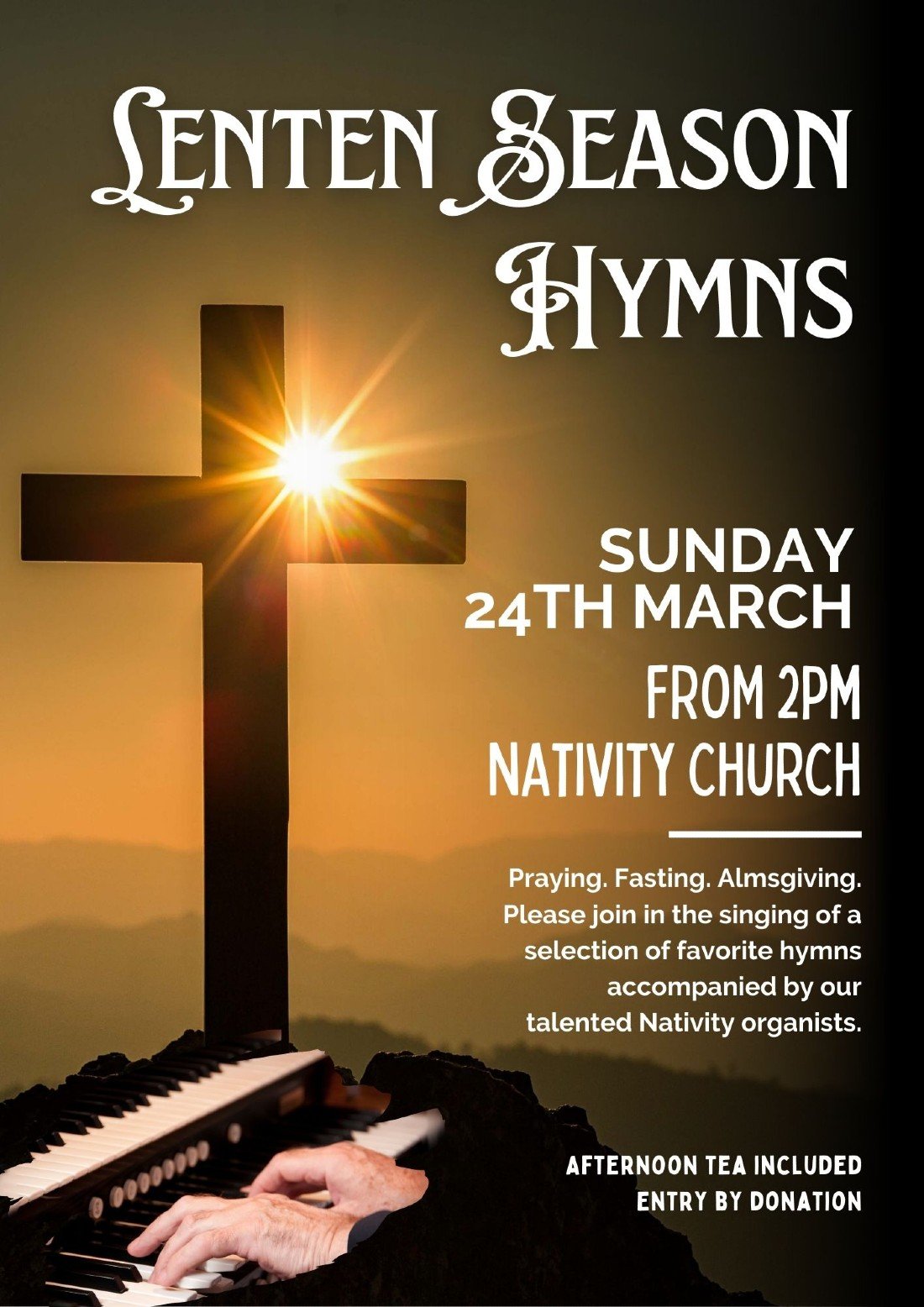 Lenten Season Hymns, Nativity Anglican Church, Blenheim, 24 March 2024