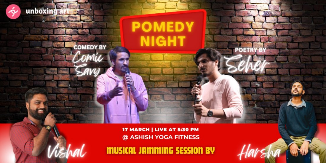 Comedy Night & Jamming Session , Ashish Yoga fitness, Bangalore, 17 ...