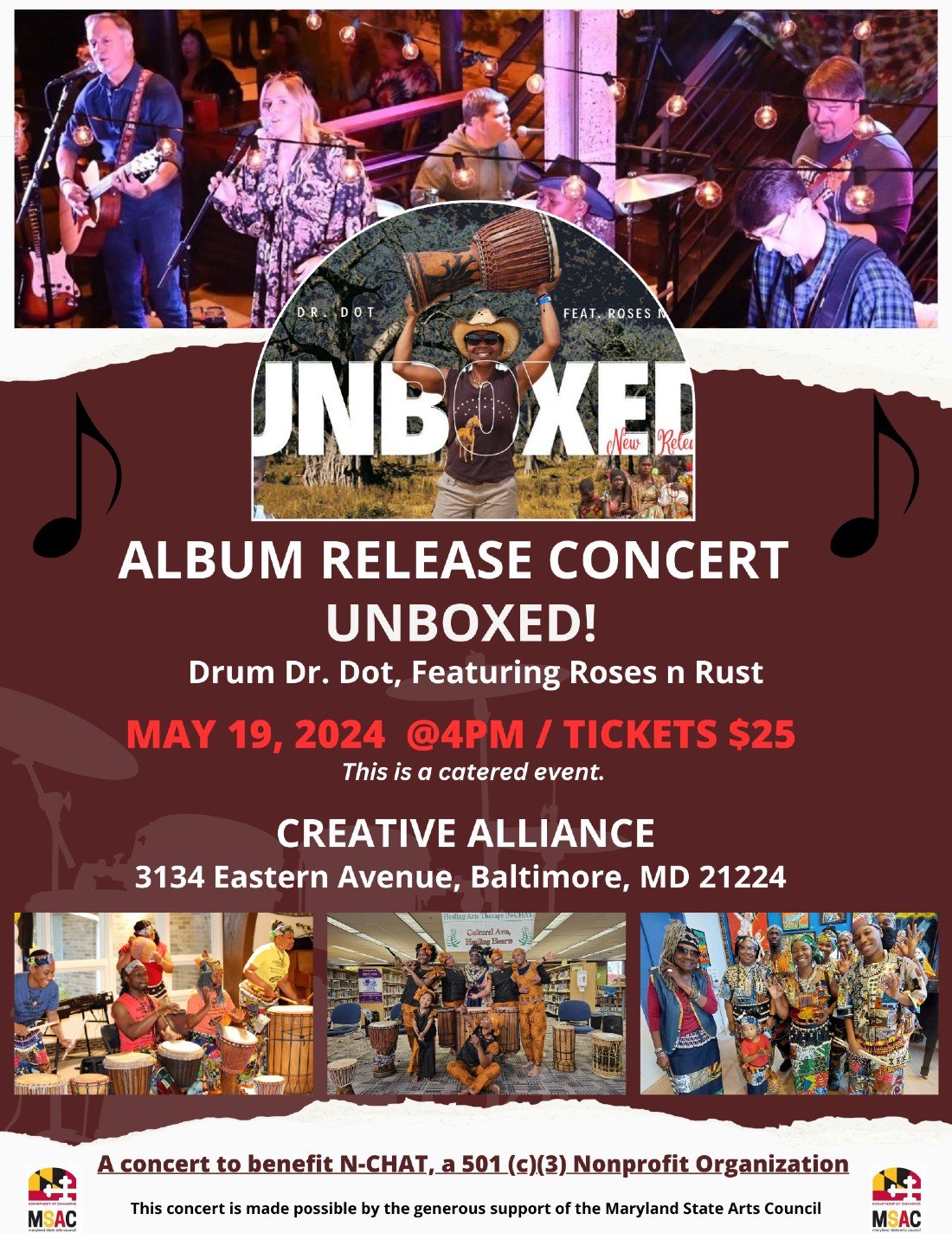 Live Music Events Near Baltimore Today, Tomorrow & This Weekend