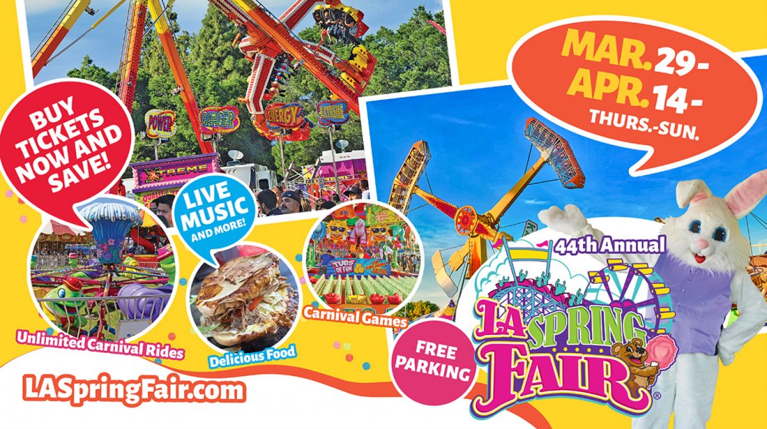 LA Spring Fair - March 29 - April 21, 2024, 1600 Rosemead Boulevard ...