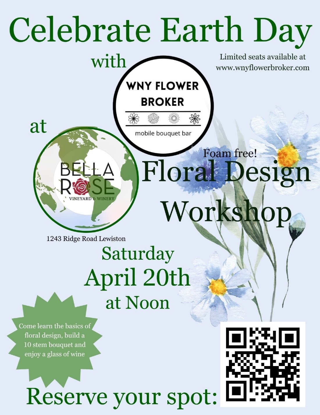 Celebrate Earth Day with WNY Flower Broker, Floral Design
