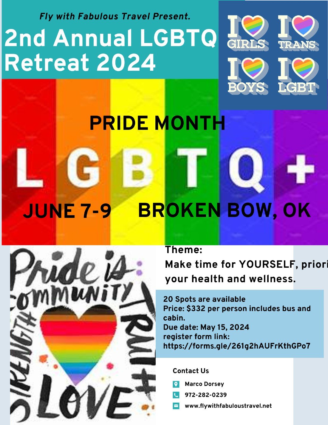 The 2nd Annual LGBTQ Pride Retreat 2024, Broken Bow | AllEvents.in