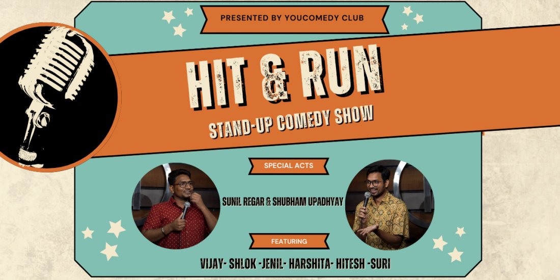 Hit & Run standup comedy show, Pepperfry Furniture Shop/Store in S.G. Road, Ahmedabad, 3 May