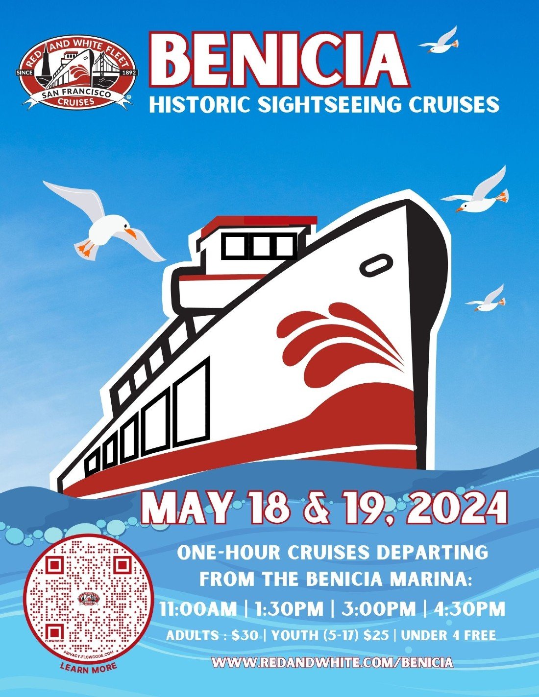 Benicia Historic Sightseeing Cruises, Benicia Marina | AllEvents