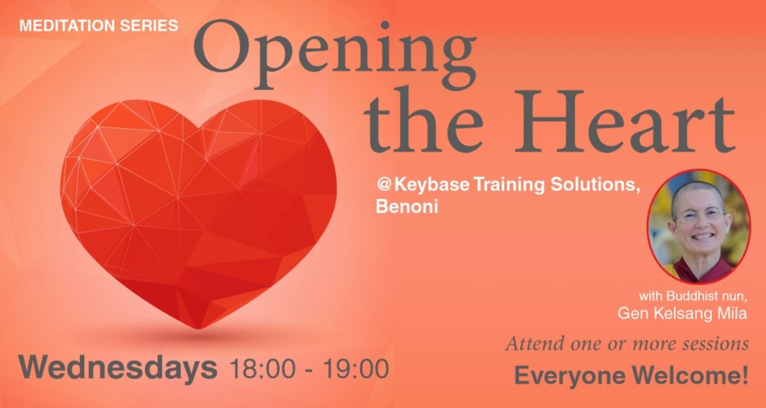 Benoni Meditation Group – A Balanced Mind with Gen Kelsang Mila ...