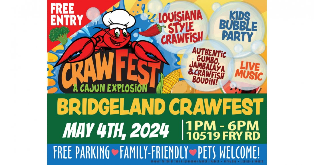 Bridgeland Crawfest 2024, Bridgeland Community, Cypress, 4 May 2024