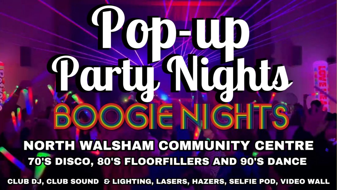 70s,80s,90s Party Night - North Walsham