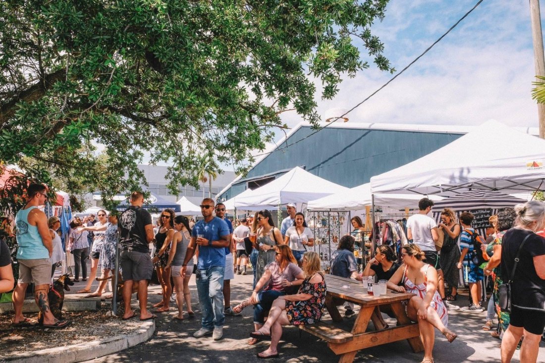 Memorial Day BBQ Flamingo Flea , Tarpon River Brewing, Fort Lauderdale