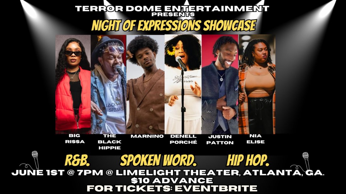 Night Of Expressions MUSIC SHOWCASE, Limelight theater, Atlanta, 1 June ...