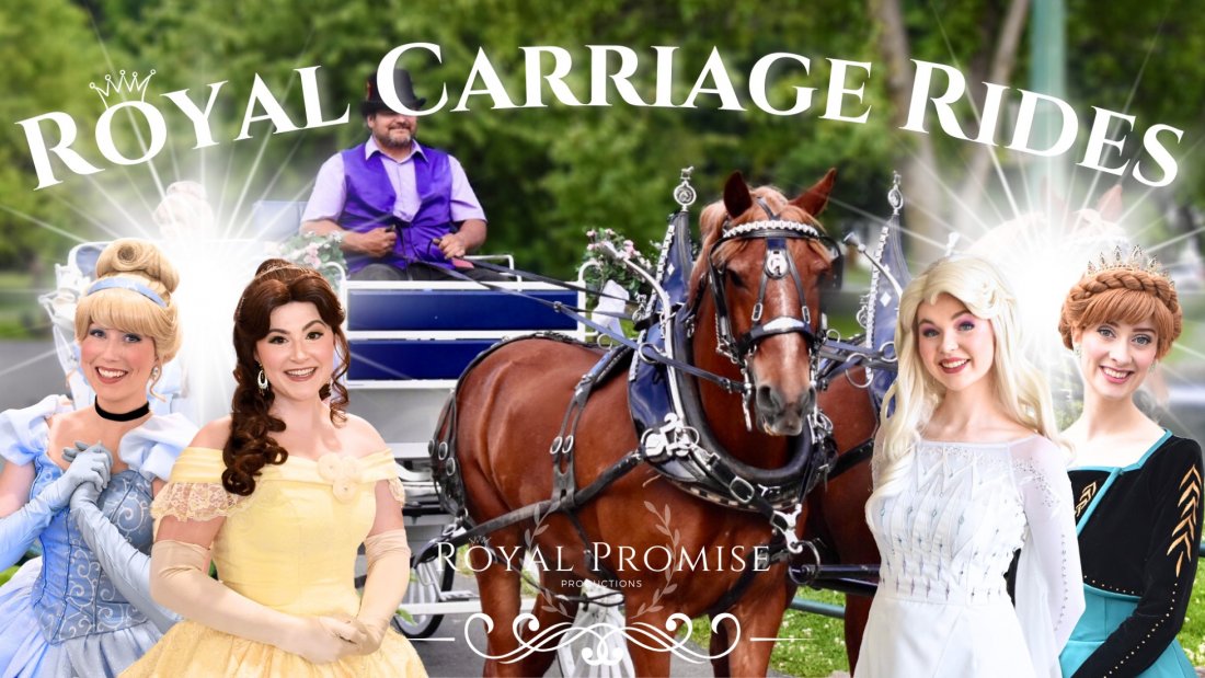 Royal Carriage Rides with Princesses, Hoopes Park, Auburn, 8 June 2024