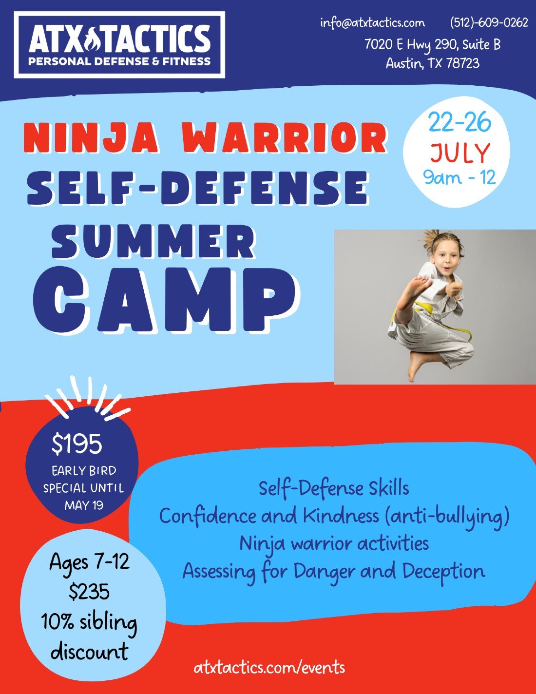Ninja Warrior Self Defense Camp Atx Tactics Atx Tactics Austin 22
