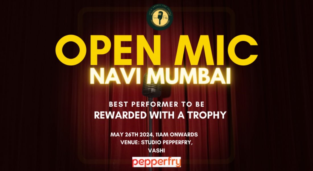 Flair Folks Open Mic Navi Mumbai Tickets, pepperfry vashi, Navi Mumbai, 26 May 2024 AllEvents.in