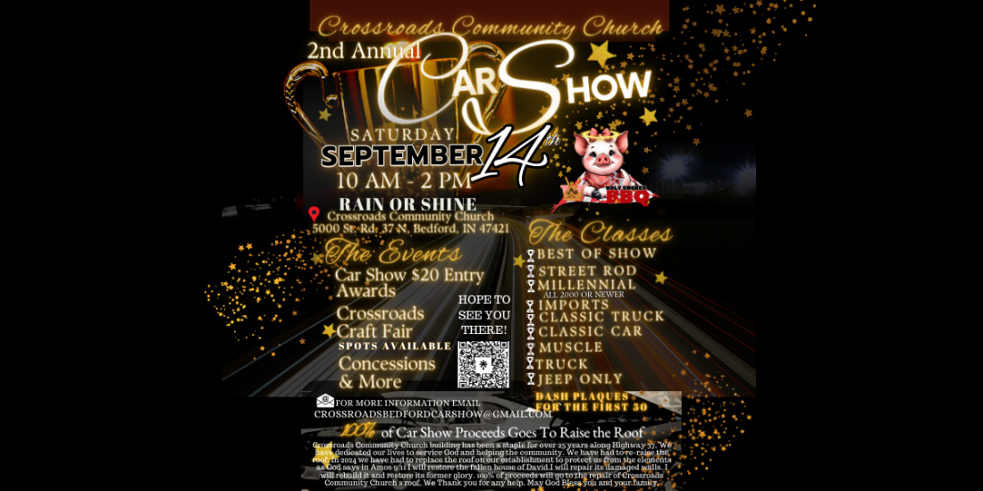 Crossroads Bedford Car Show, Crossroads Community Church, Avoca, 14