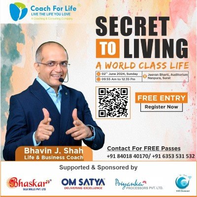 Secrect To Living A World Class Life Tickets, Jeevan Bharti Educational ...