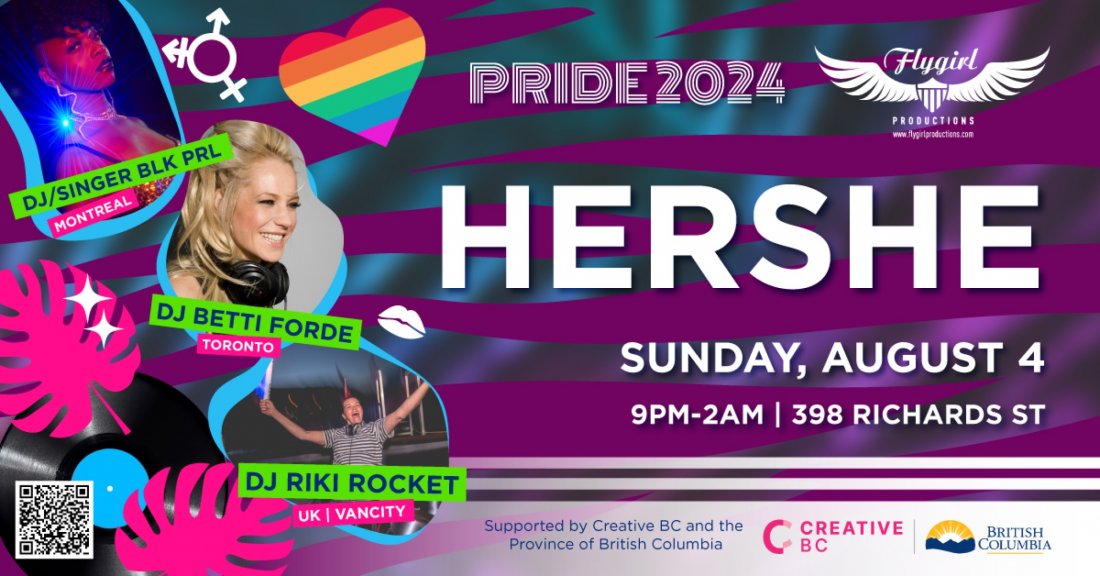 Hershe Bar Vancouver Pride Closing Party 2024, The Red Room