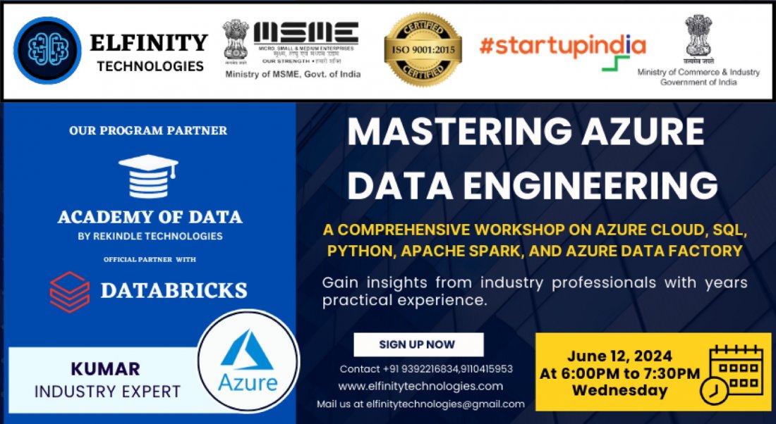 Mastering Azure Data Engineering Tickets, June 12 2024 | AllEvents.in