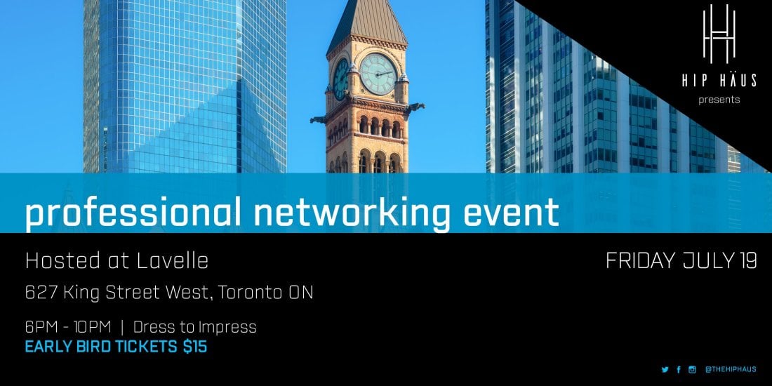 Professionals Networking! Hosted at Lavelle Rooftop Patio (314 Queen