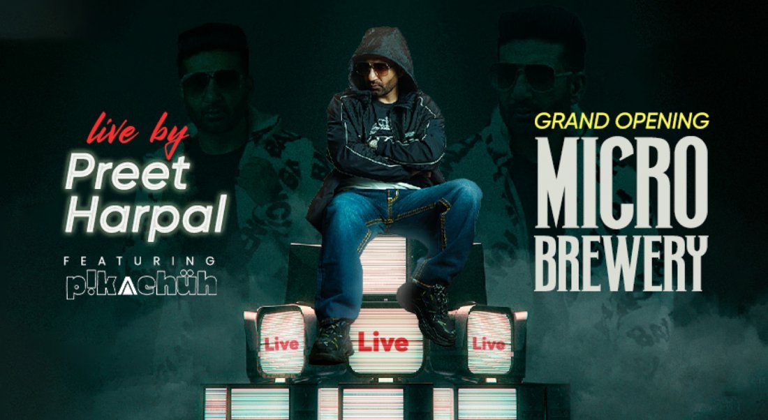 Preet Harpal (LIVE)AT Nazaare, Nazaare Best Cafe & Microbrewery in