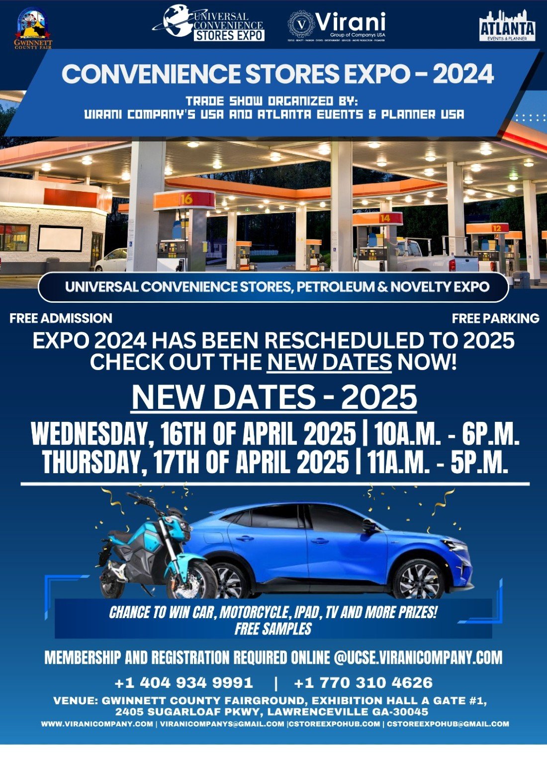 CStores, Petroleum and Novelty Expo 2025 Tickets, County