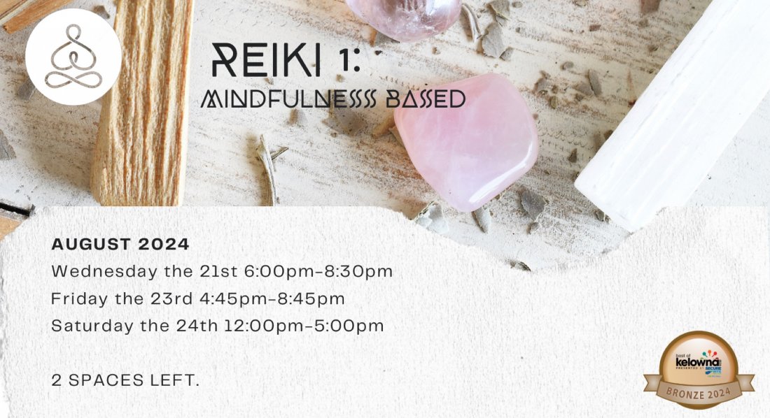 Reiki 1 Mindfulness Based Training Tickets, Perfect Balance Yoga