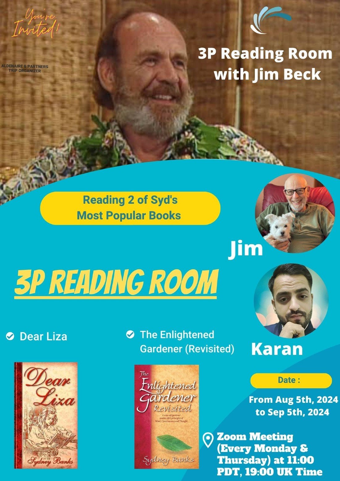 3P Reading Room, August 5 to September 5 | Online Event | AllEvents