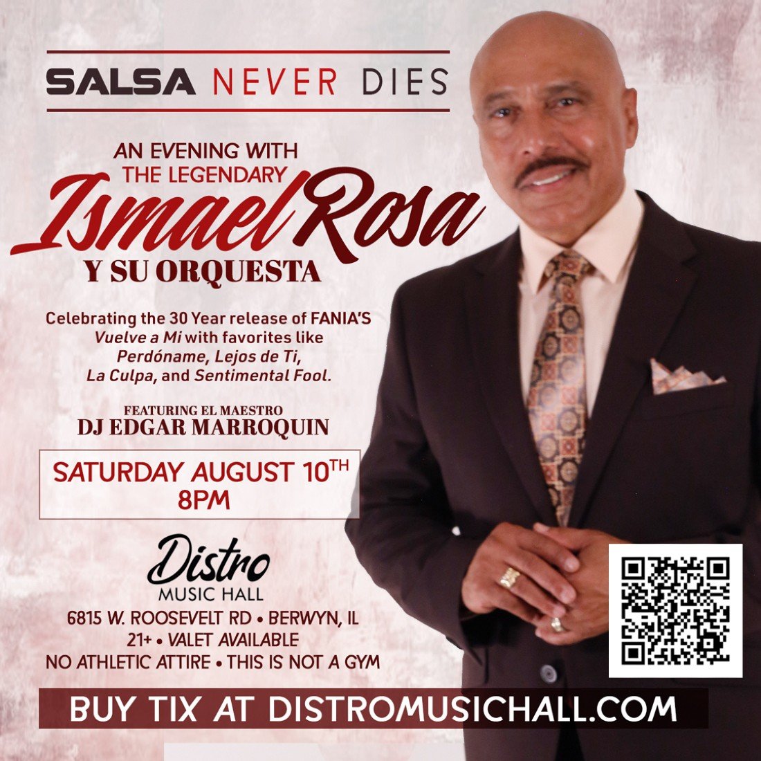 Salsa Never Dies: The Legendary Ismael Rosa y Su Orquesta, Distro Music ...