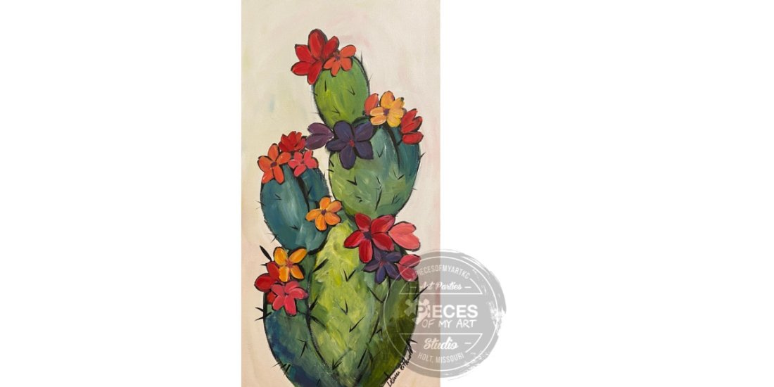 Sip and Paint at Walnut Creek...Flowering Cactus Tickets, Walnut Creek
