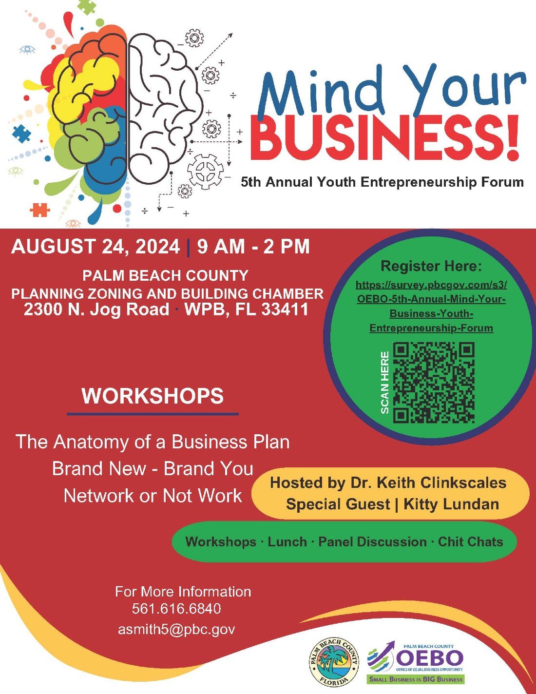 Mind Your Business 5th Annual Youth Entrepreneurship Forum, 24 August | Event in West Palm Beach | AllEvents.in