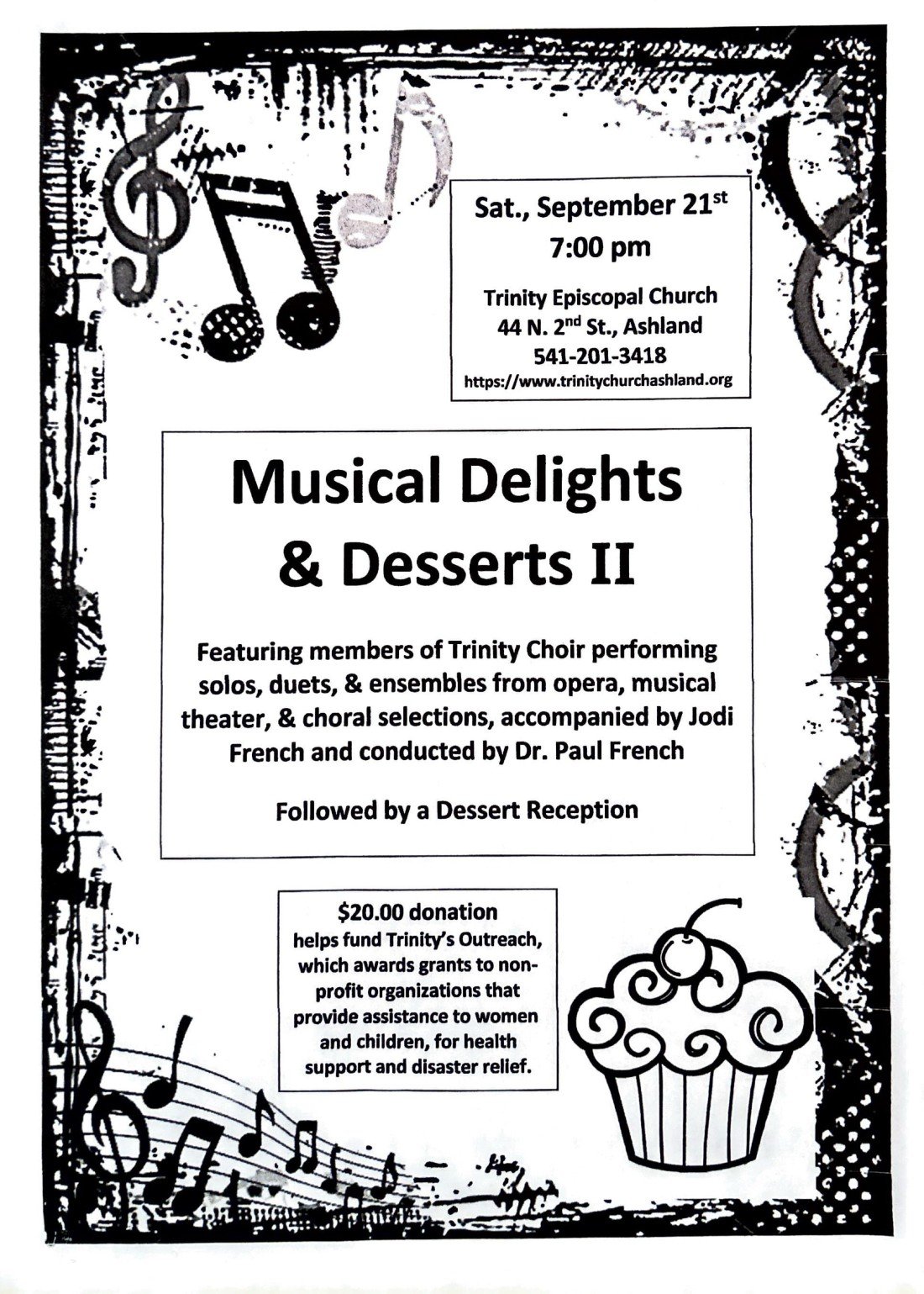 Musical Delights & Desserts II, Trinity Episcopal Church, Ashland, 21 ...