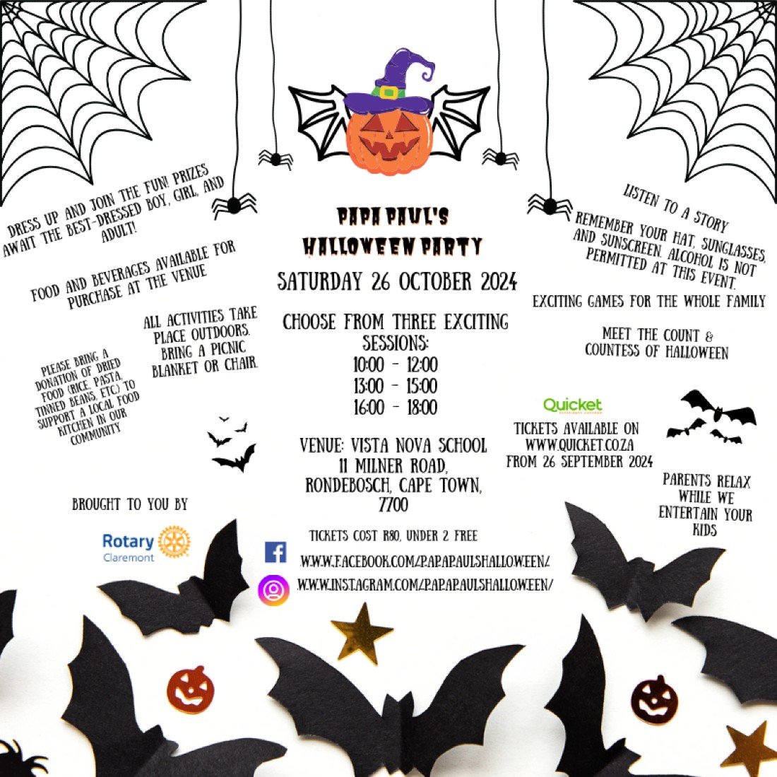 Halloween Parties Events In Cape Town