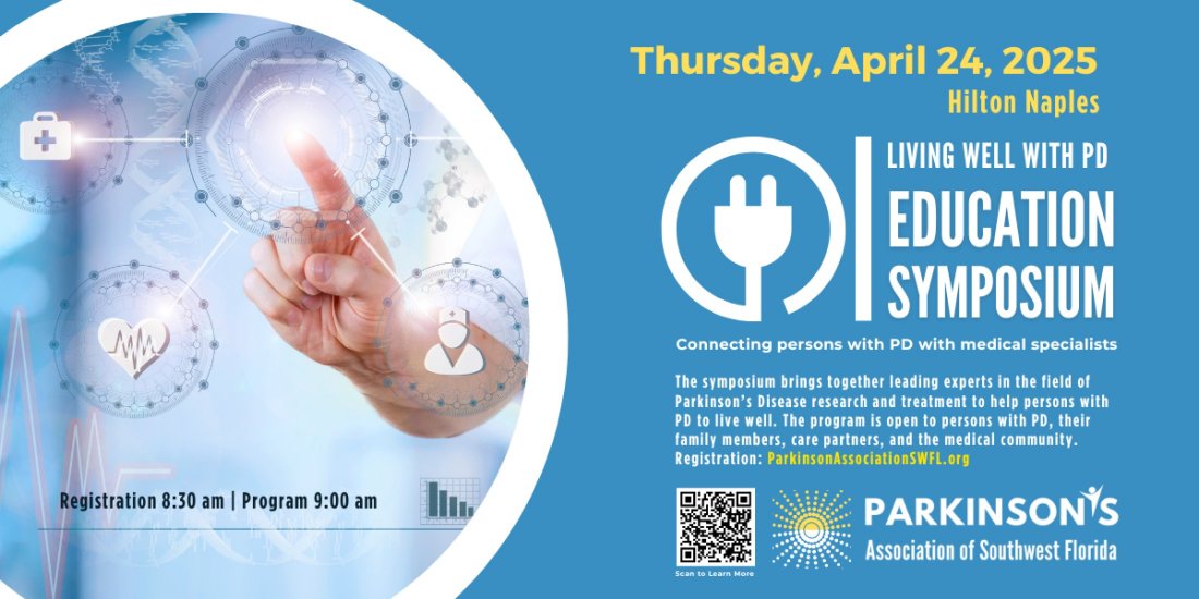 Living Well with PD - an Education Symposium, Hilton Naples, 24 April ...